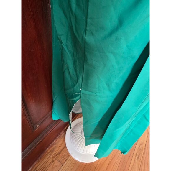 Vintage Green Embroidered Floral Kimono One size - Picture 5 of 7